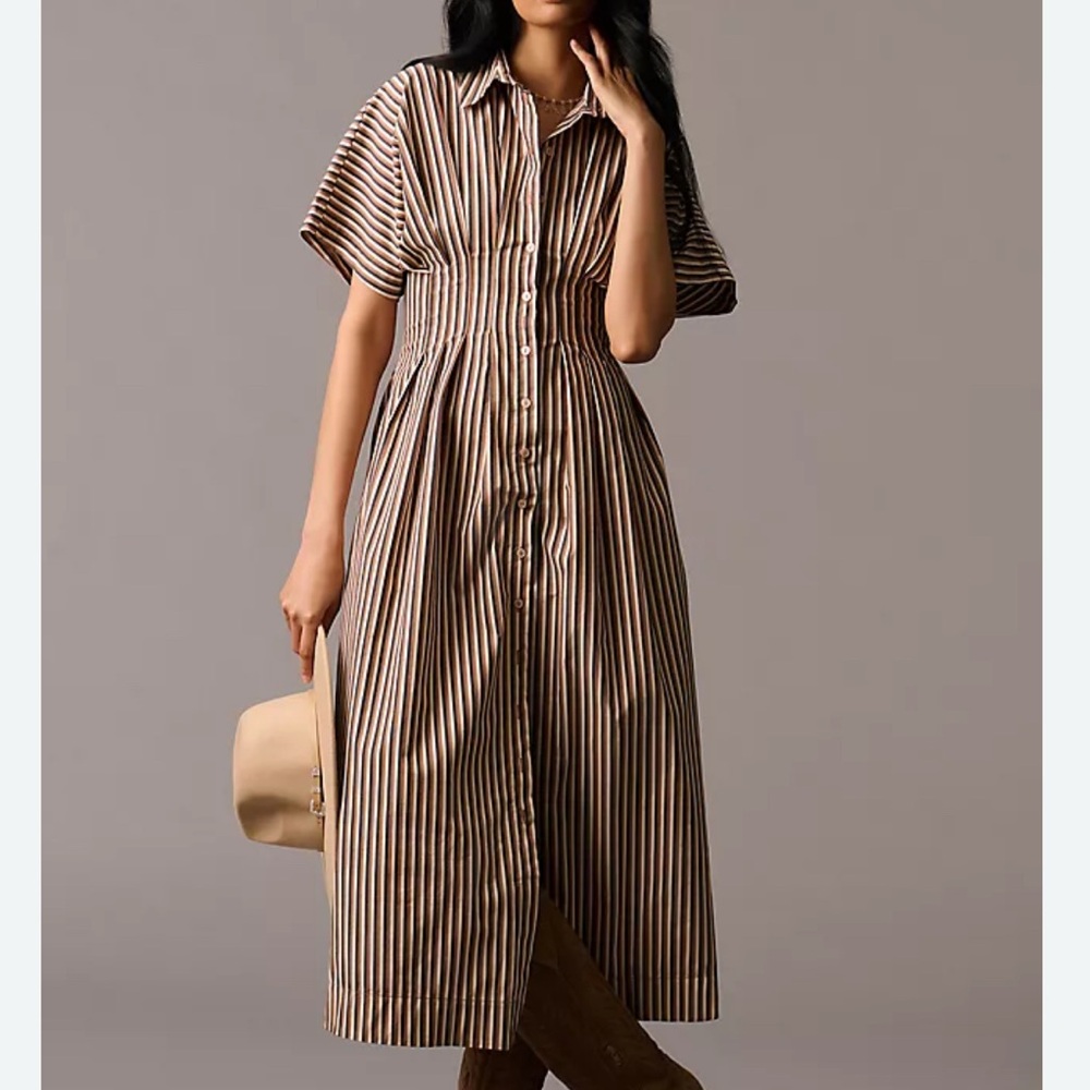 Anthropologie Exquise Tobie Midi Dress